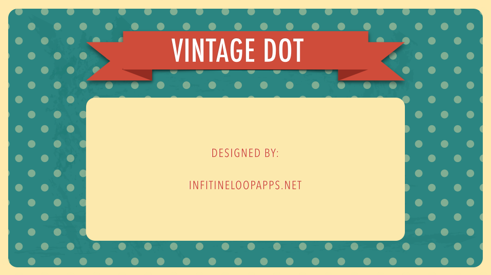 Vitage Dot