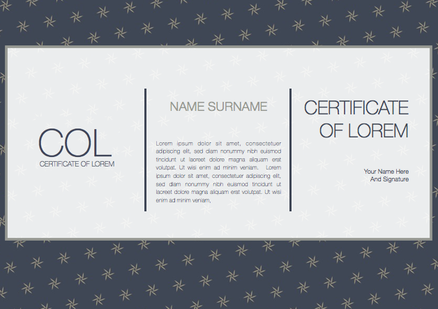 Certificate 002