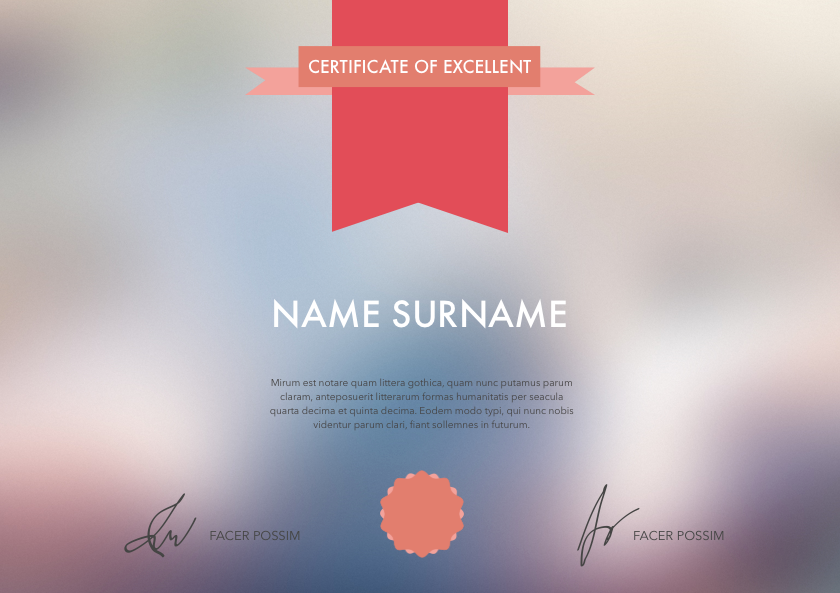 Certificate 012