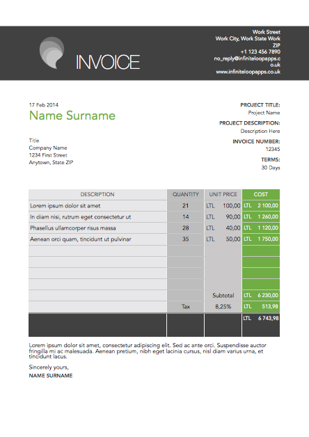 Invoice 002