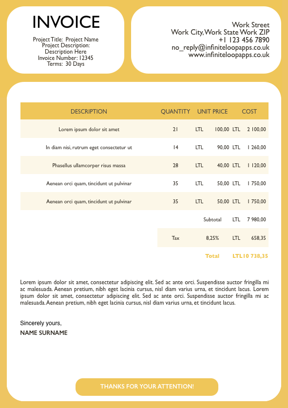 Invoice 024