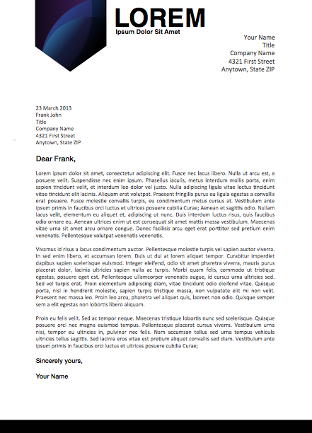 Letter 001