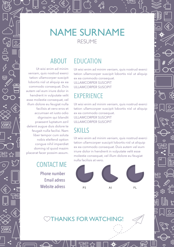Resume 033
