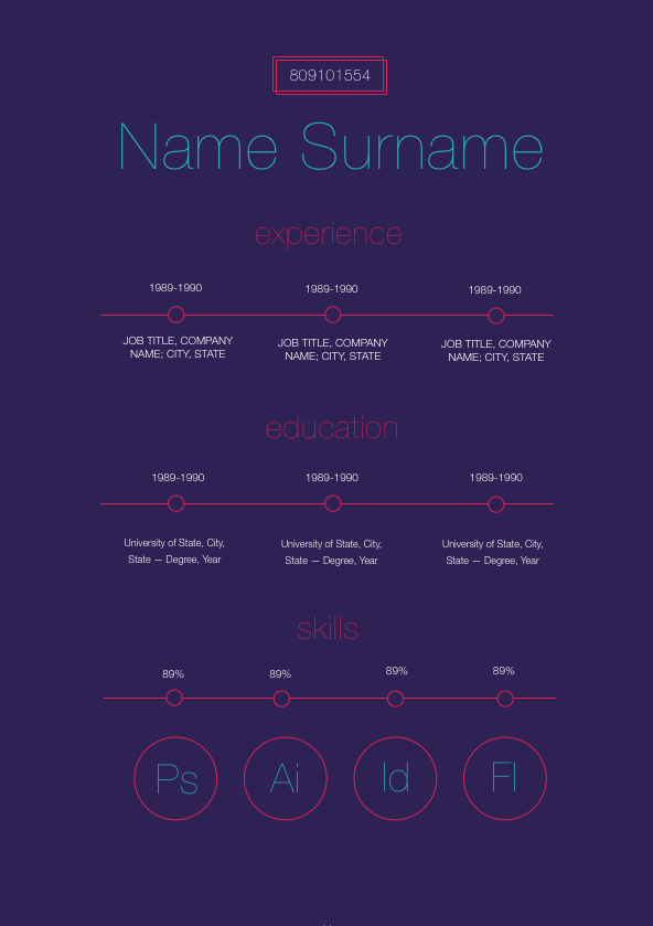Resume 039