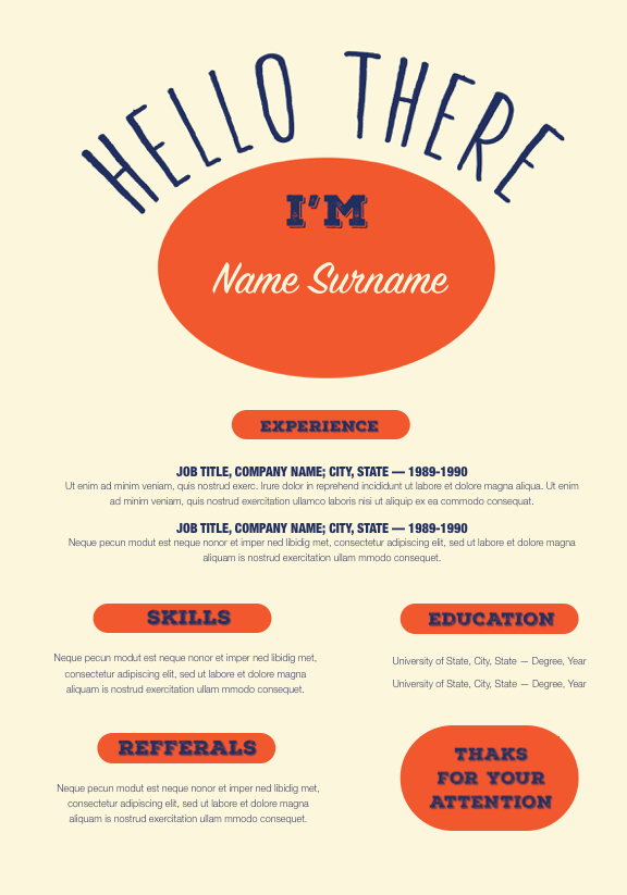 Resume 045
