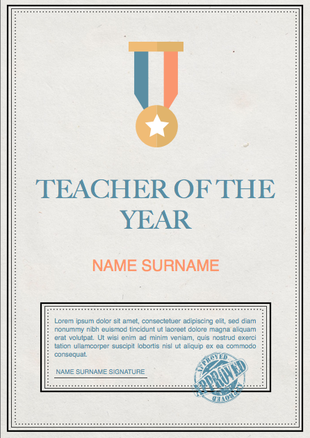 Certificate 001