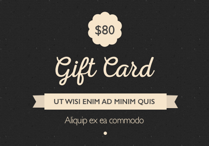 Gift Card 006