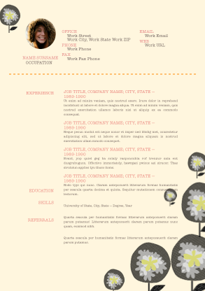 Resume 014