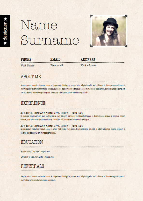 Resume 020