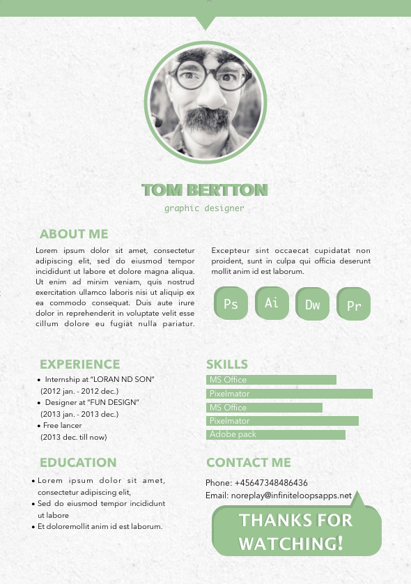 Resume 023