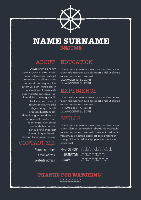 Resume 034
