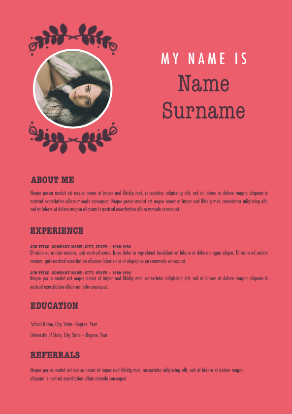 Resume 047